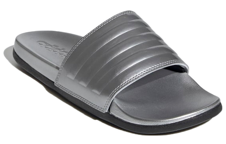(WMNS) adidas Adilette Comfort Slide 'Silver Metallic' FW7683