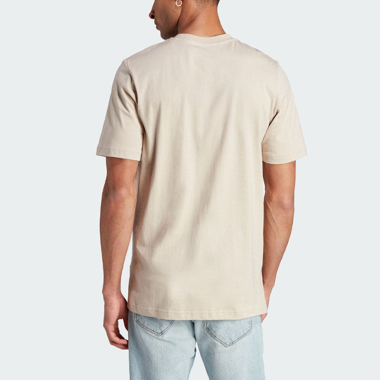 adidas Elevated Pile Embroidery Logo T-Shirts 'White' HY1333