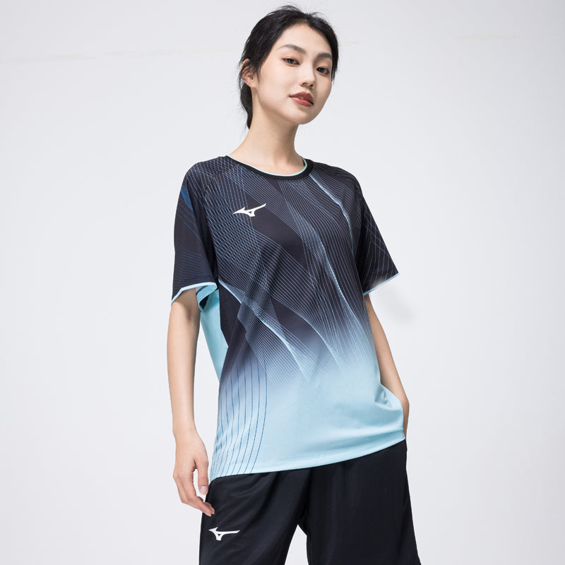 Mizuno Badminton T-Shirt 'Navy Blue' 72CA43Z1