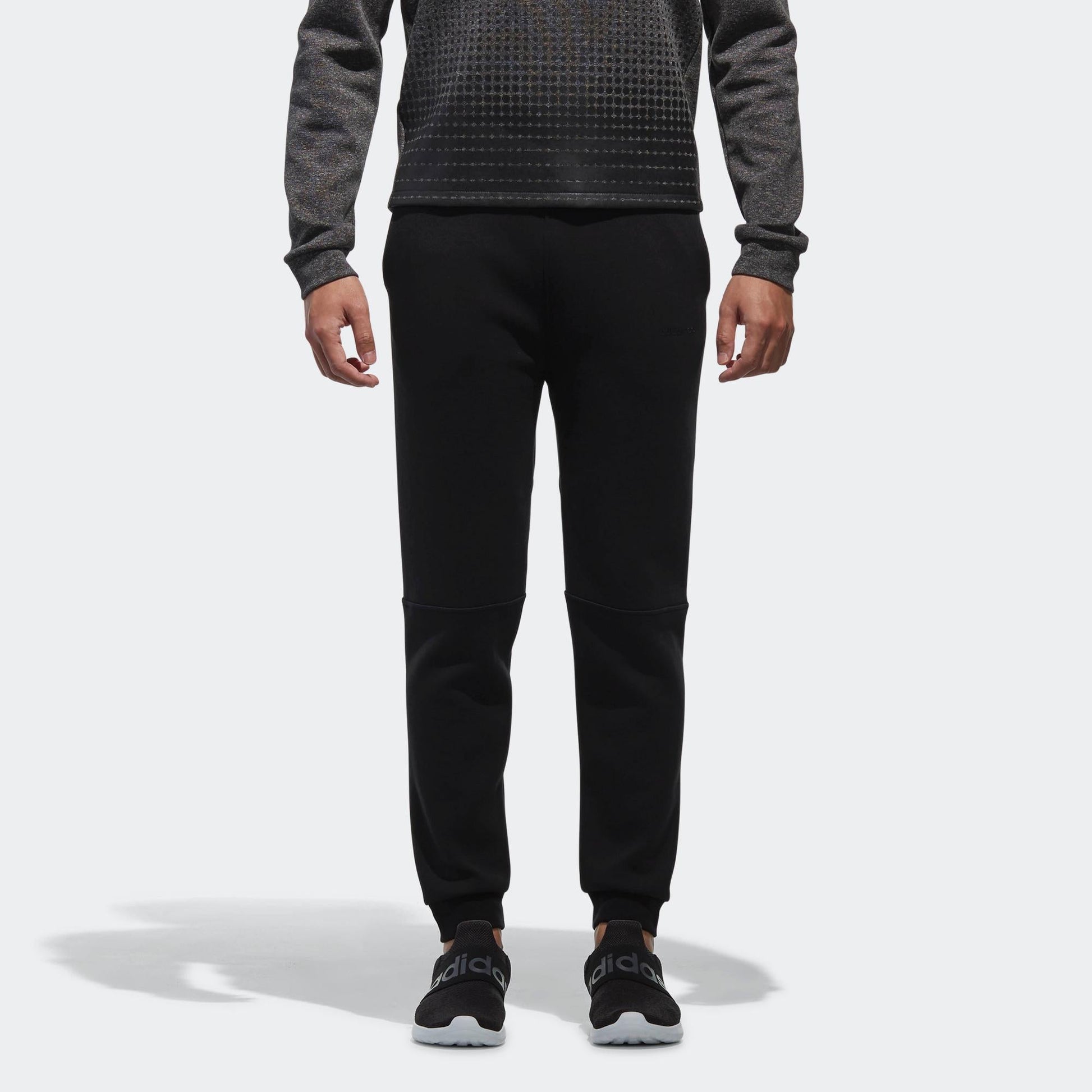 adidas neo M Cs Cf Tp Sports Stripe Slim Fit Long Pants Black CV6892