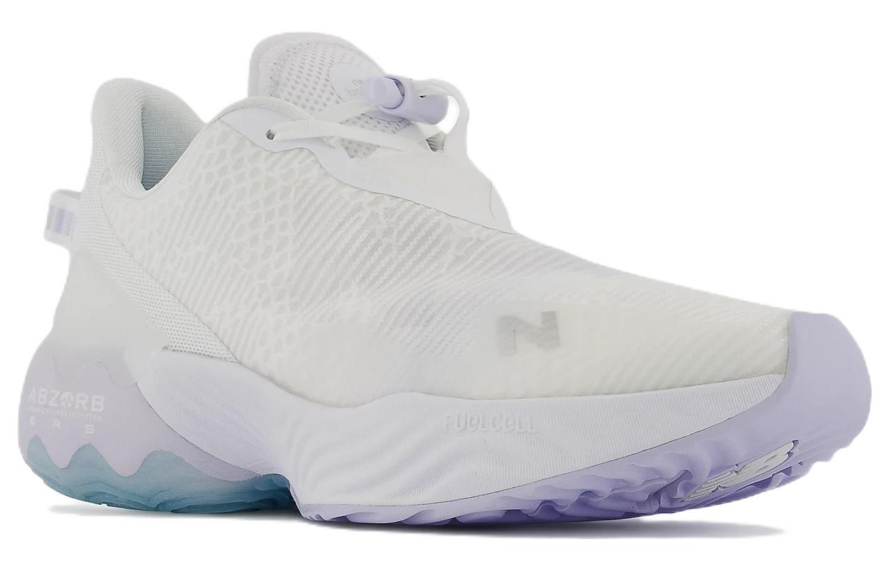 (WMNS) New Balance FuelCell Rebel TR D Wide 'White Silver' WRBLTLW1