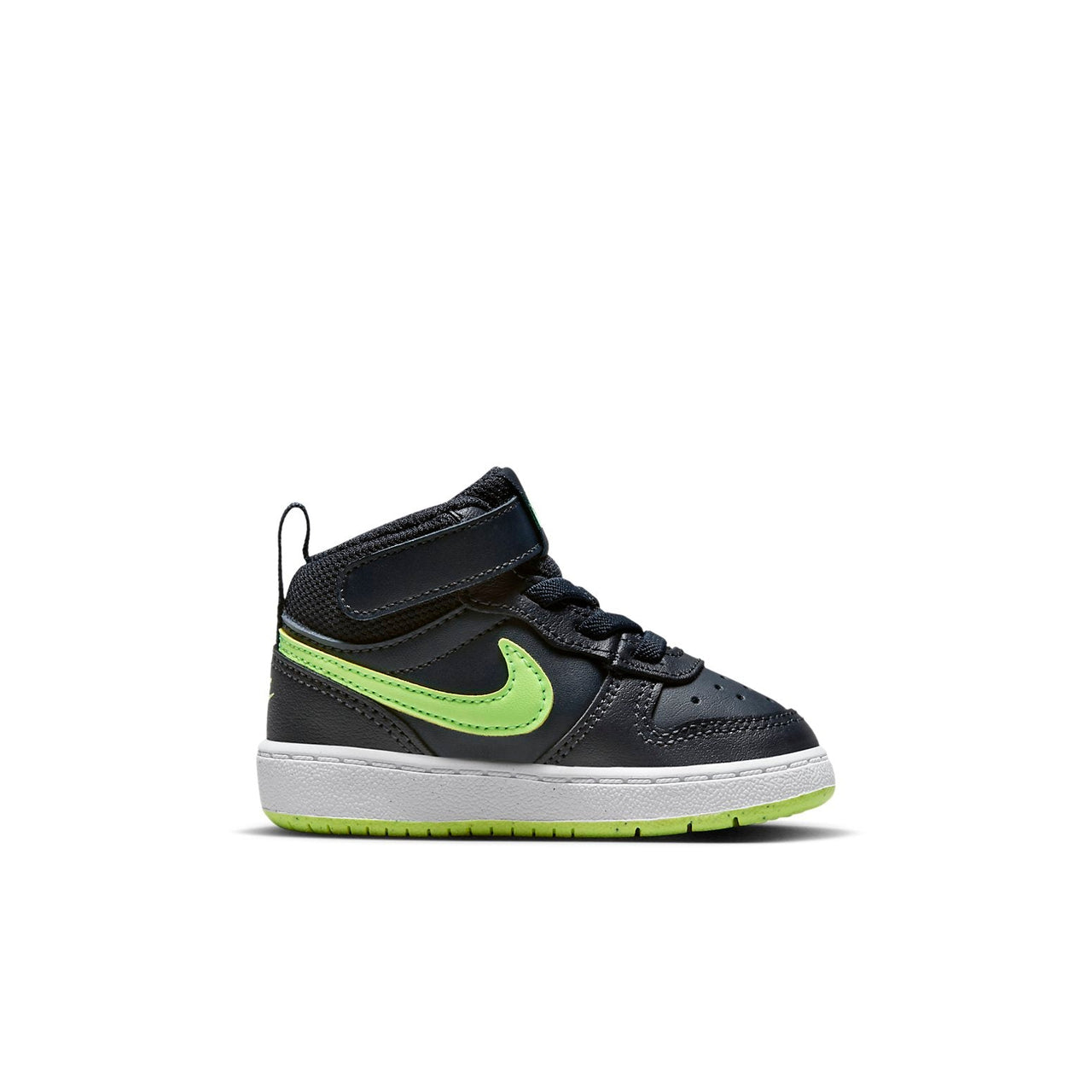 (TD) Nike Court Borough Mid 2 'Dark Obsidian Lime' CD7784-403