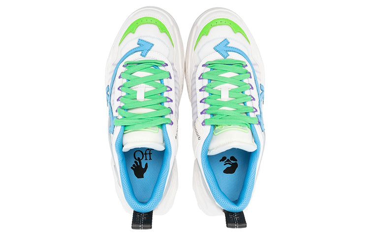 Off-White Odsy-1000 'White Green Blue' OMIA139F22FAB0010140