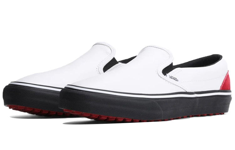 Vans Chris Cosentino x Slip-On UC 'White Red' VN0A3MUD2CF