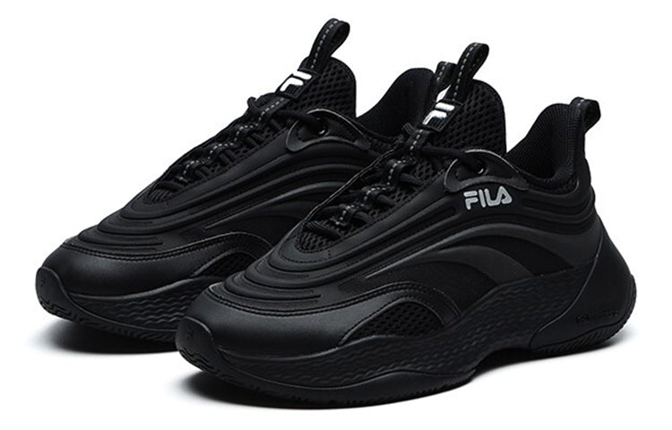 (WMNS) Fila Fusion Ray 'Triple Black' T12W125201FBK