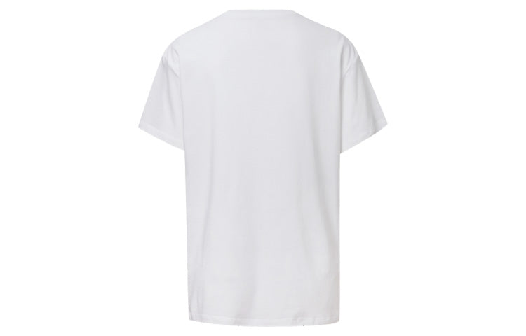 (WMNS) Converse Pocket Round Neck Short Sleeve White 10020519-102