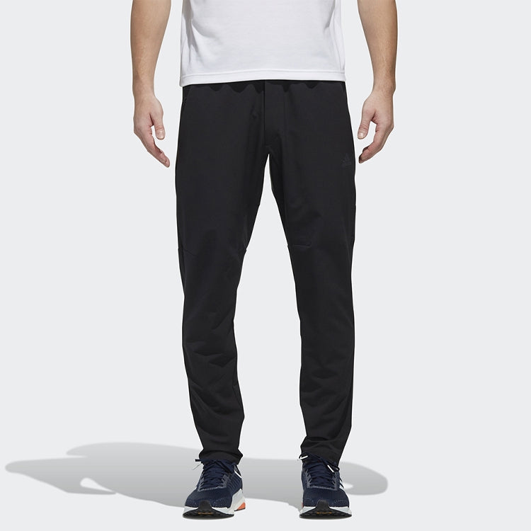 Men's adidas O1 Pnt Wv Sports Stylish Black Pants FM9374