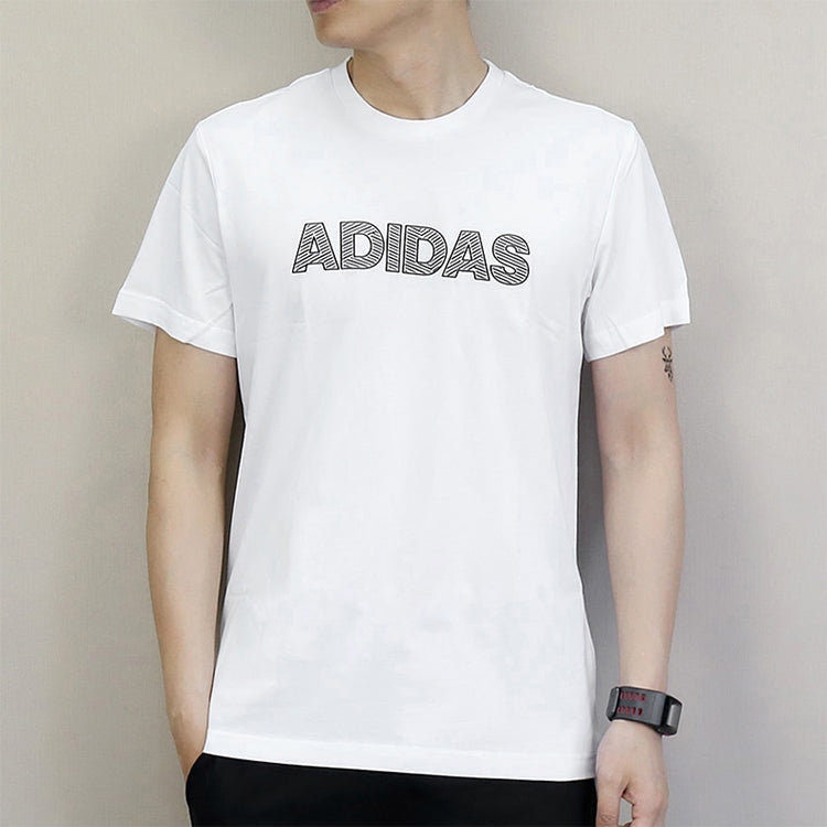 adidas CM GFX SS LNG Training Short Sleeve White DM5216