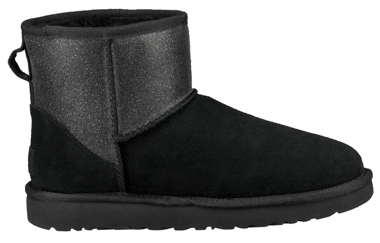 (WMNS) UGG Classic Mini sparkle 1098452-BLK