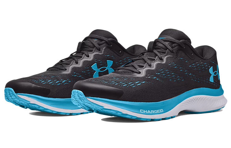 (WMNS) Under Armour Charged Bandit 6 'Black Blue' 3023023-103