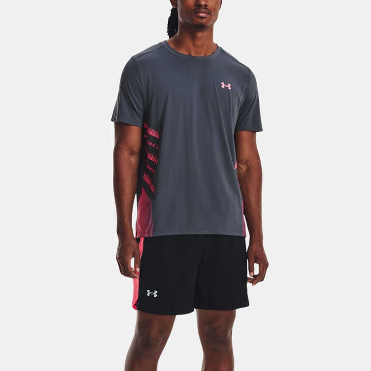 Under Armour Iso-chill Laser Heat SS Short-Sleeved T-Shirt 'Grey' 1376518-044