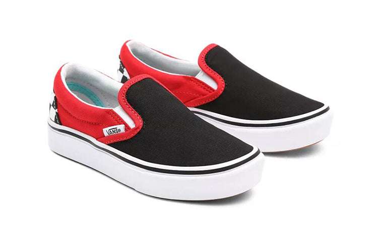 (PS) Vans Slip-on 'Black Red' VN0A4U1S35U