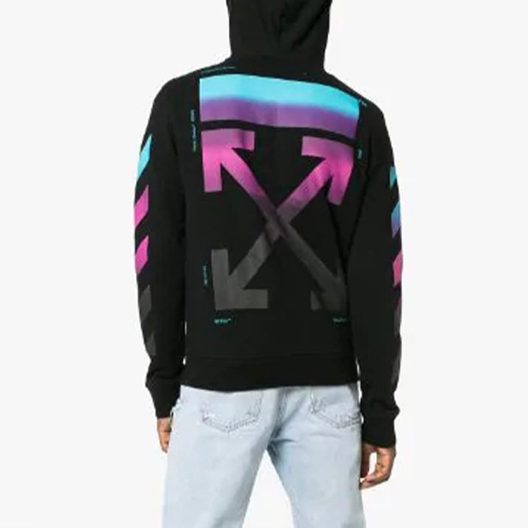 Off-White Gradient Arrows Sketch Mens Long Sleeve Sweater OMBE001F181920051088