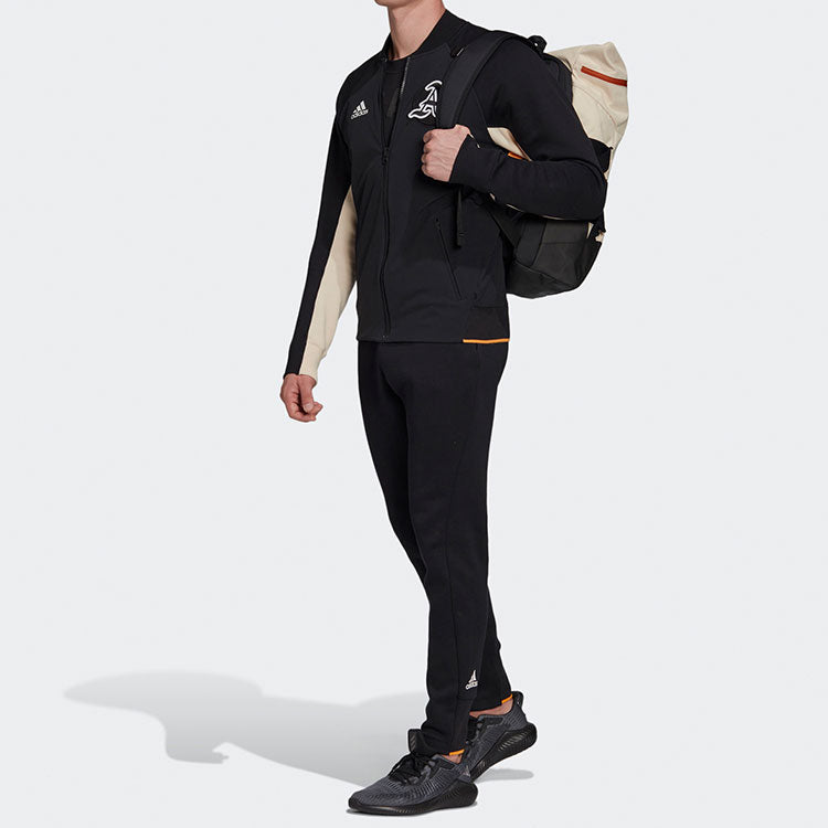 Men's adidas Sports Stylish Jacket autumn Black EA0372