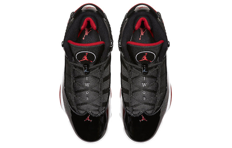 Air Jordan 6 Rings 'Black Varsity Red' 322992-062