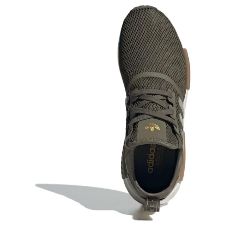 adidas originals NMD_R1 'Olive Strata Silver Pebble Cloud White' IF6778