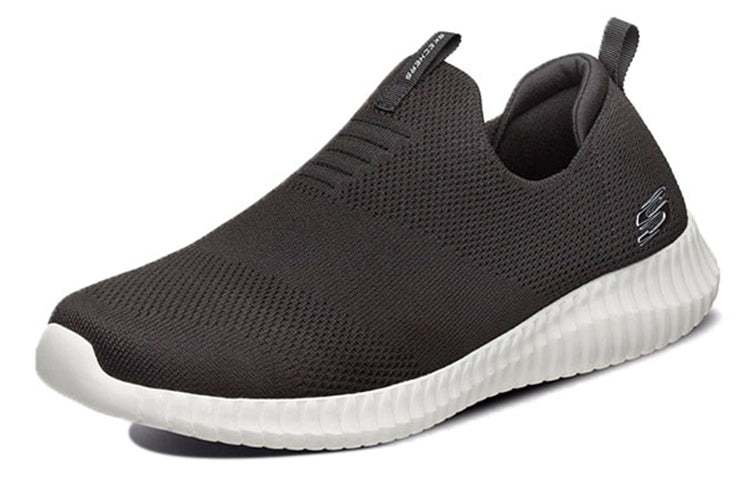 Skechers Elite Flex Slip-on Shoes 'Black' 52649-BKW