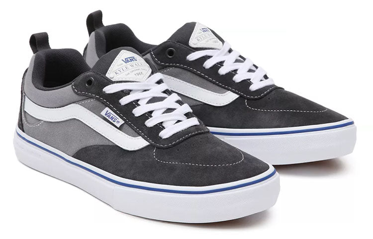 Vans Kyle Walker Low Tops Casual Skateboarding Shoes Unisex Gray White VN0A5JIEACP