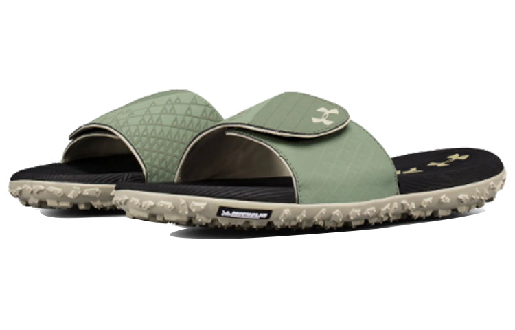 Under Armour Fat Tire Slippers Green 3000036-003
