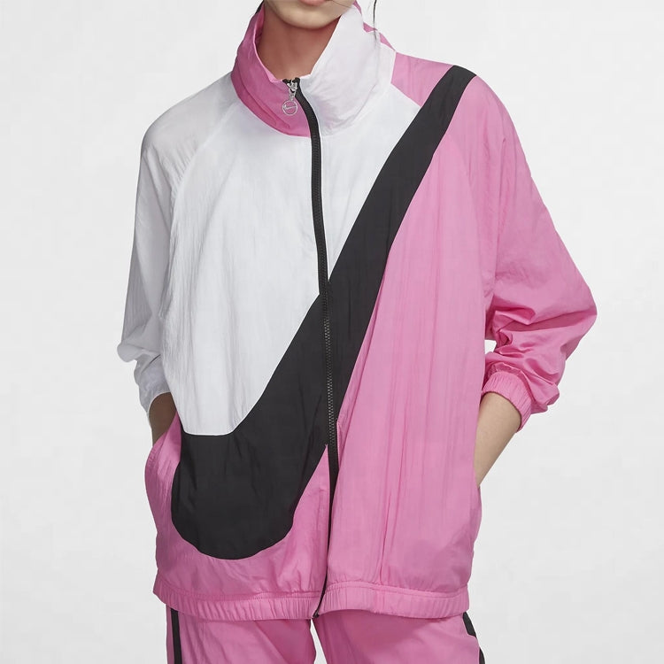 (WMNS) Nike Sportswear Swoosh Jacket Pink BV3686-610