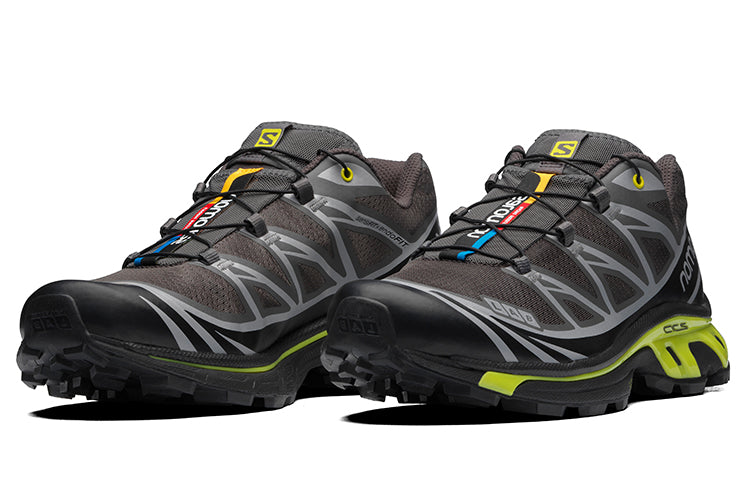 Salomon XT-6 'Brown Neon Green' 416870