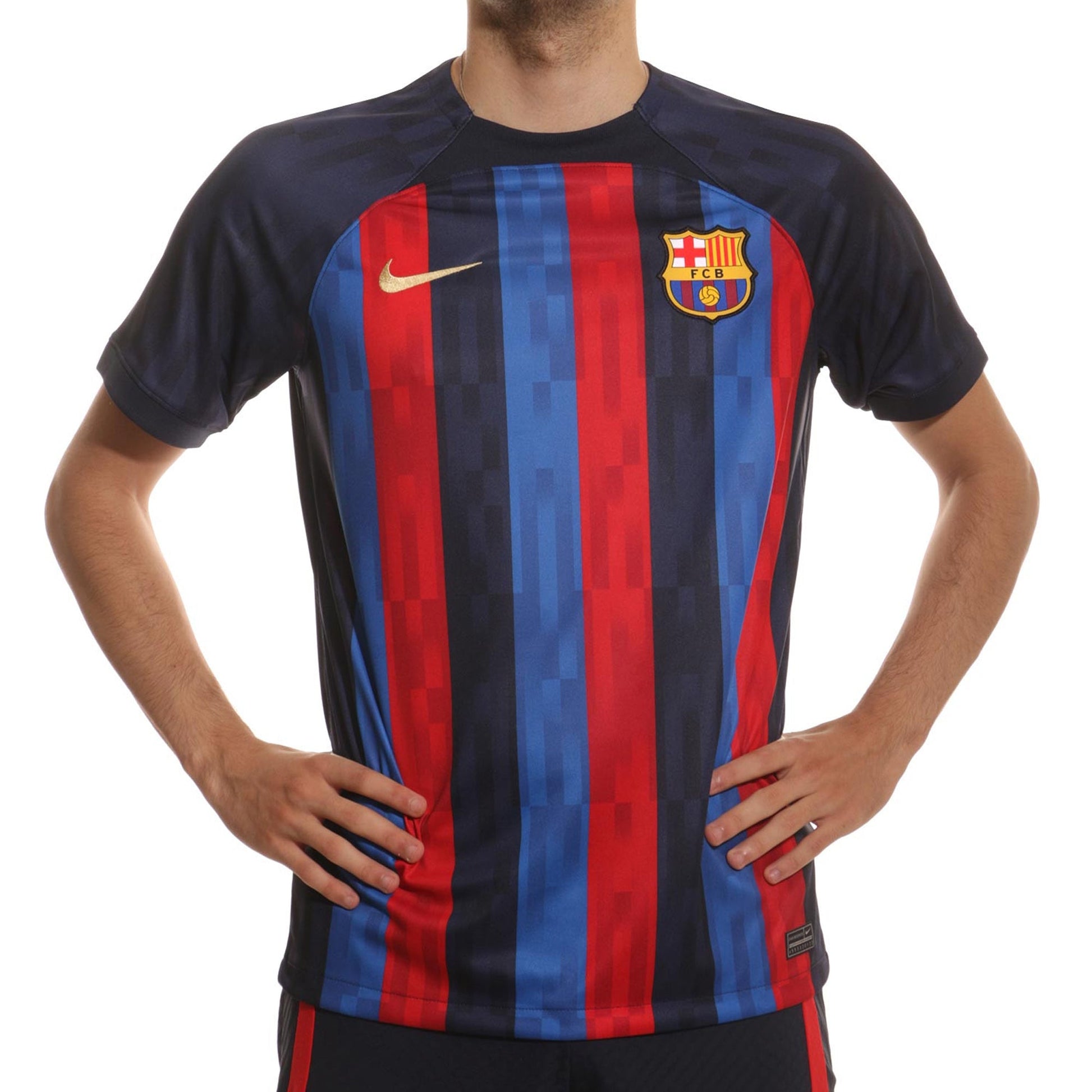 Nike FC Barcelona 22/23 Stadium Home 'Blue Red' DM1840-452