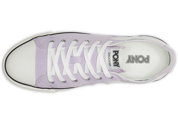 PONY Low-Casual Canvas Shoes Pink/Purple 02M1SH01PP