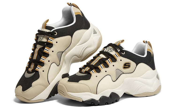 (WMNS) Skechers D'lites 3.0 'Natural Black' 149914-NTBK
