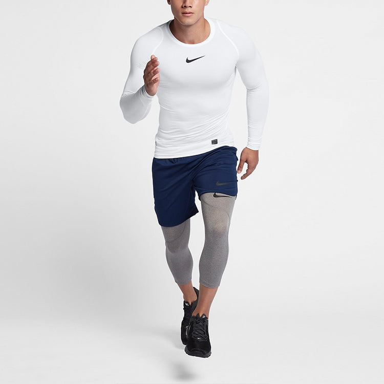 Nike Pro Compression Tight Fitness Clothing Men's White 838078-100