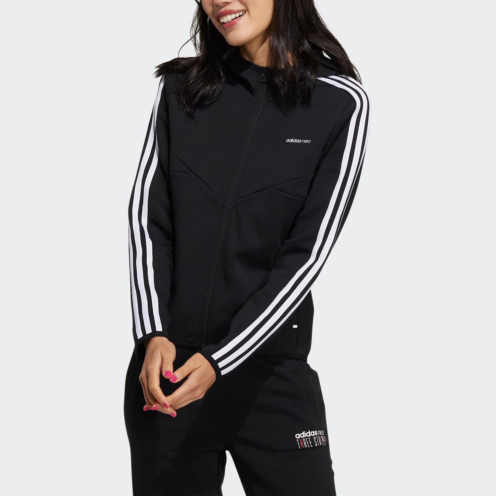 (WMNS) adidas neo Icons 3s Zhd Jacket Black GP5427