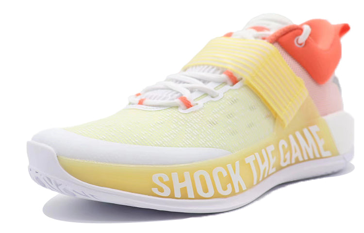 ANTA Shock The Game 4 Low 'White Yellow Orange' 112231608-6