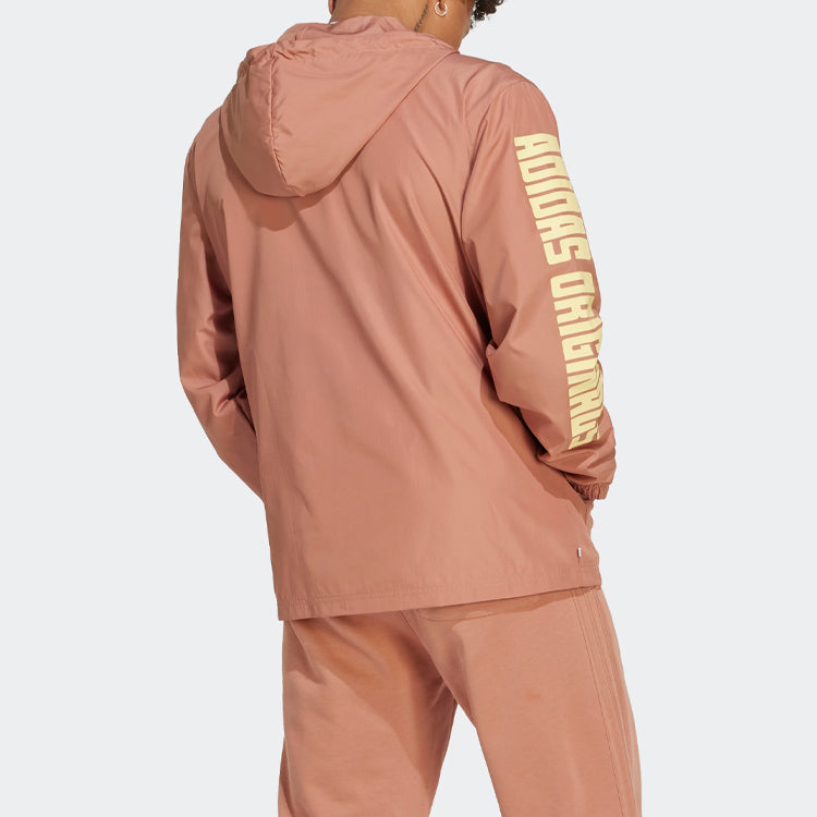 adidas originals Graphic Planet Windbreaker Jacket 'Clay Strata' IC8868