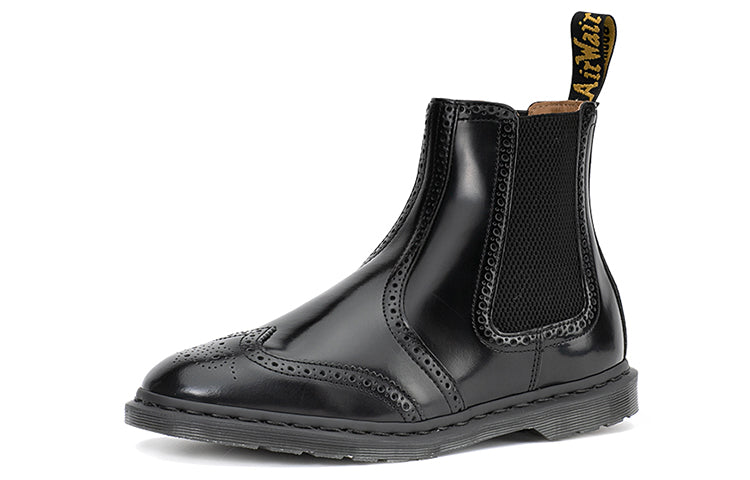 Dr. Martens Graeme Brogue Leather Boots 'Black' 26586001