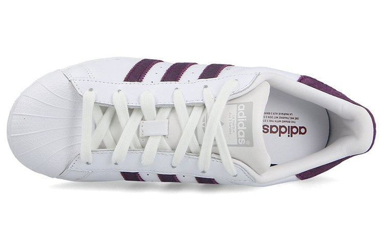 (WMNS) adidas Originals Superstar 'White Red Night' B41510