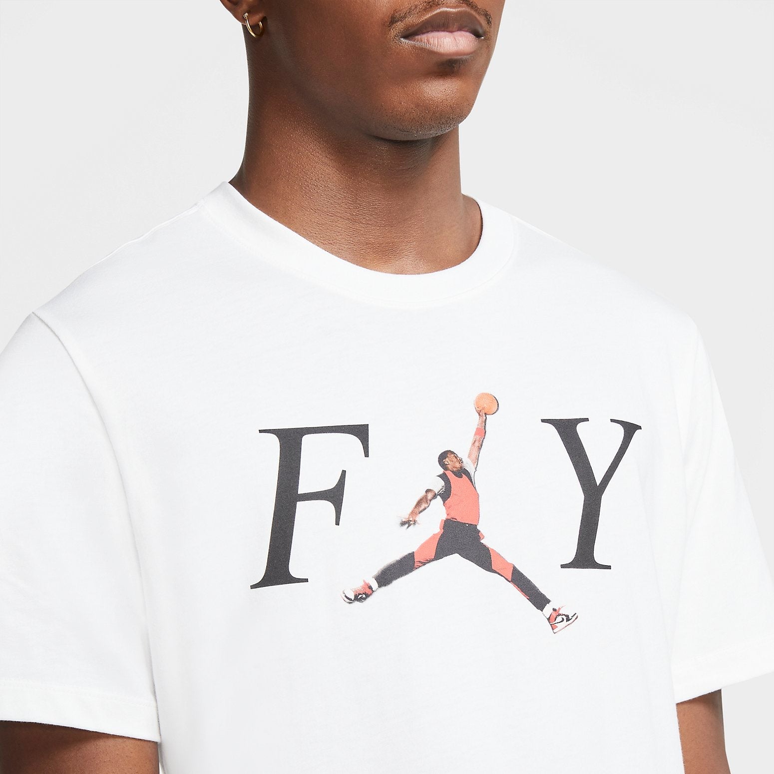 Air Jordan Graphic Fly T-Shirt 'White' CN3598-100