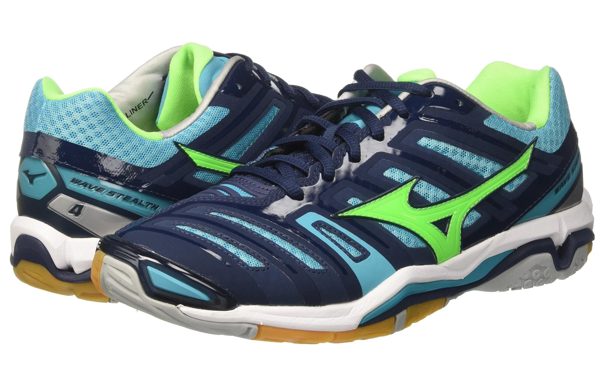 Mizuno Wave Stealth 4 'Blue Green' X1GA160093