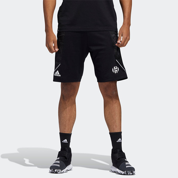 adidas Hrd C365 Slogan Basketball Shorts Men Black DZ0597