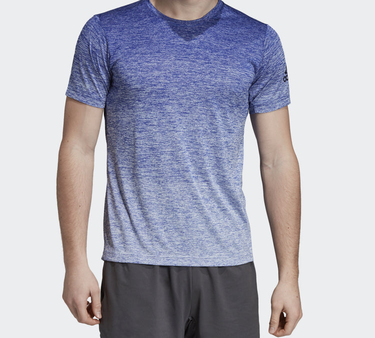 adidas FreeLift gradi Gradient Training Sports Short Sleeve White DZ1061