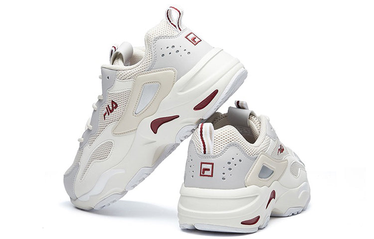 FILA Tracer Low Running Shoes White/Grey/Red F12M021111FSW