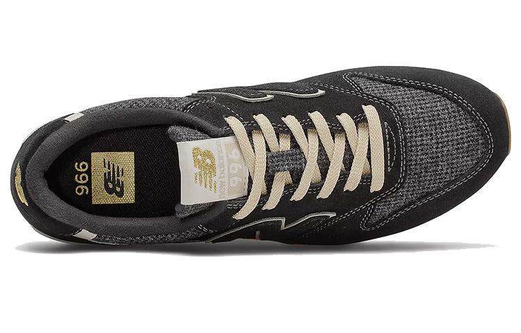 (WMNS) New Balance 996 Series Low-Top Black/Grey WL996LU2