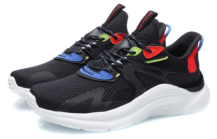 Li-Ning Floating Cloud 'Black Red Pale Blue' AGLR033-1