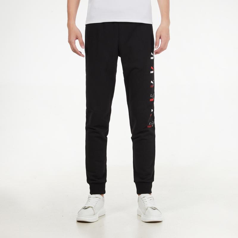 PUMA CLASSICS GRAPHICS BRAND LOVE PLACEMENT PANTS TR 533146-01