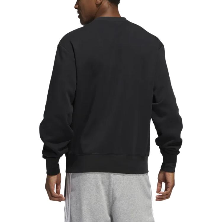 adidas OAC Trefoil Crew Sweatshirt 'Black' HI2975