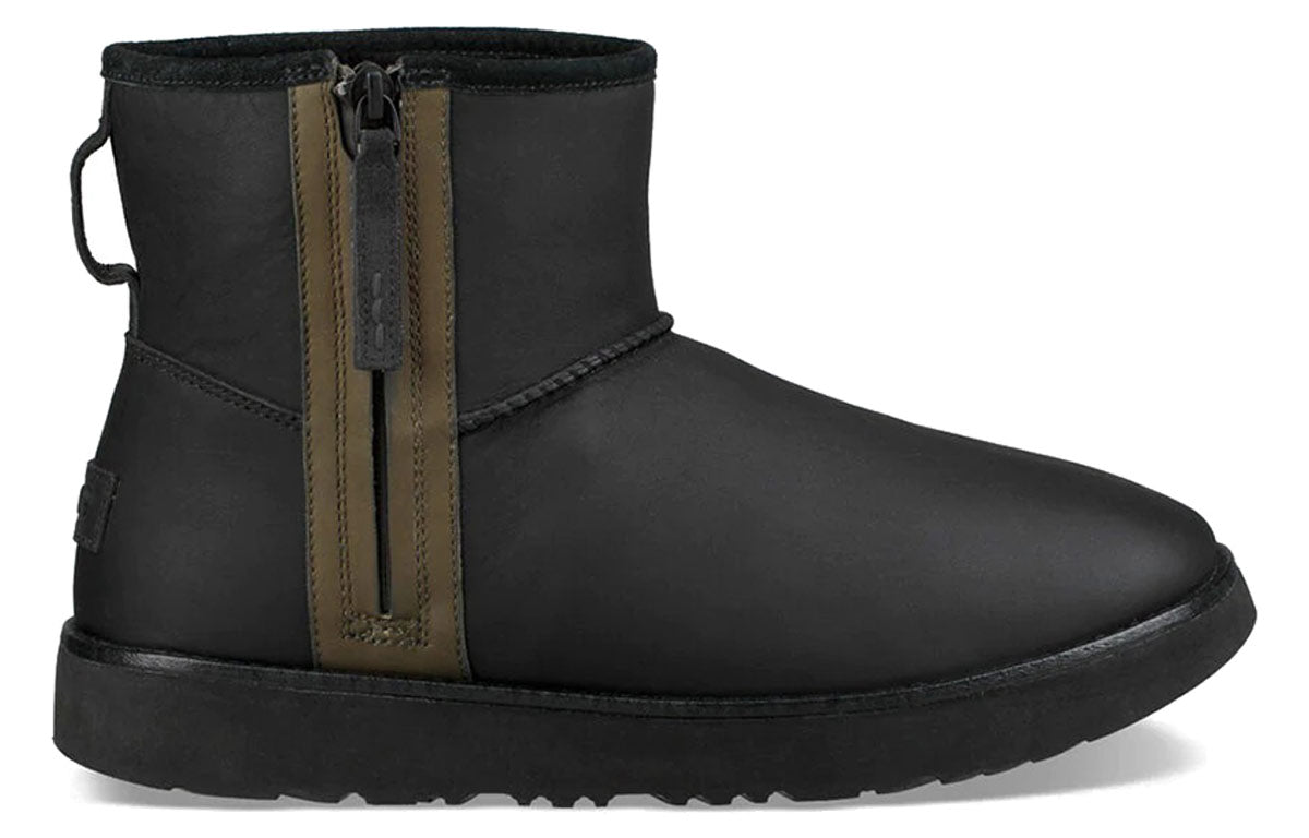 UGG Classic Mini Zip Waterproof 'Black' 1018453-BLK
