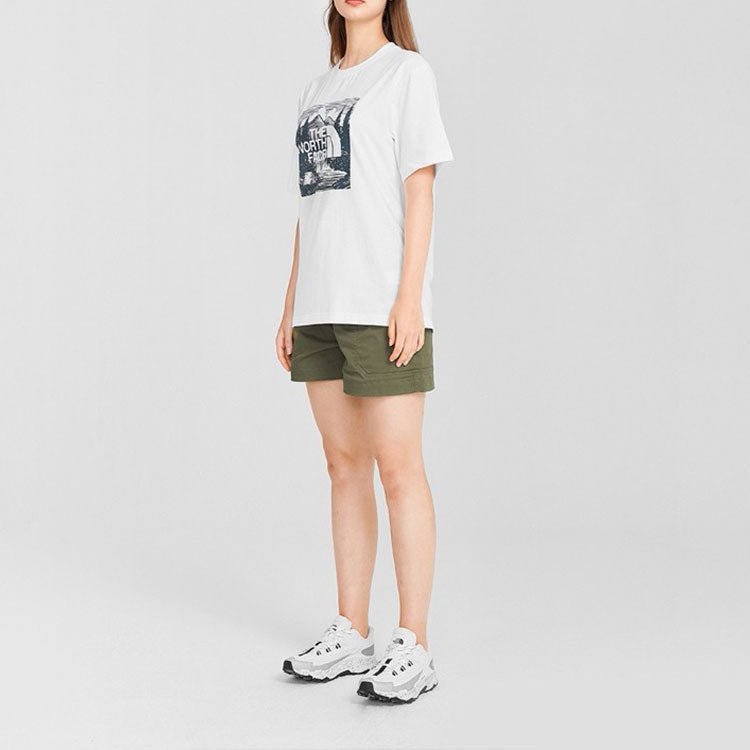 THE NORTH FACE Redbox Celebration T-Shirt 'White' NF0A7QRB-FN4
