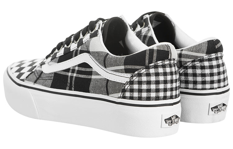 (WMNS) Vans Old Skool Platform 'Plaid Checkerboard' VN0A3B3UVYD