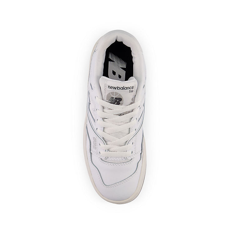 (GS) New Balance 550 'White Grey' GSB550PB