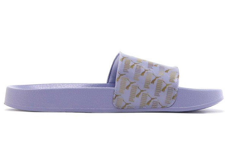 (WMNS) PUMA Leadcat Holographic Sandals Purple 369417-01
