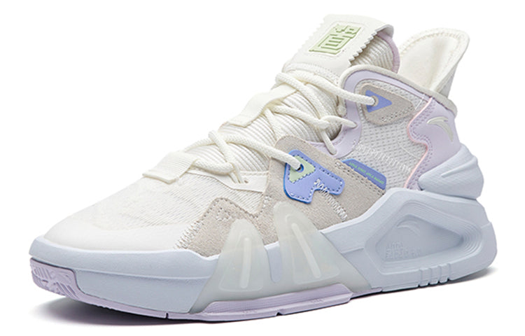 (WMNS) ANTA Shock The Game 4 Low 'Pool Blue' 122238080-3