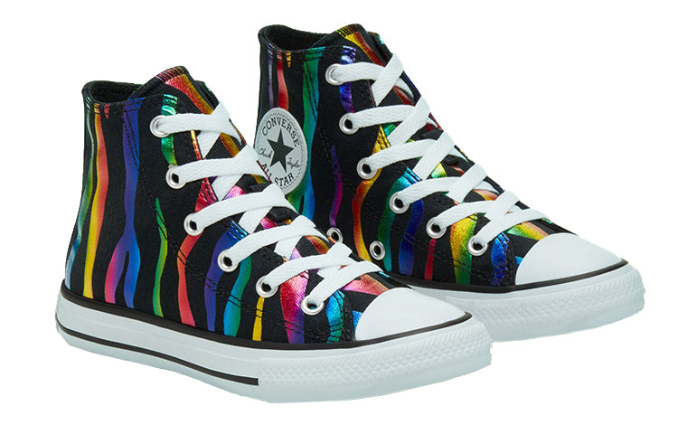 (PS) Converse Chuck Taylor All Star High Big 'Archive Zebra - Black' 667601F